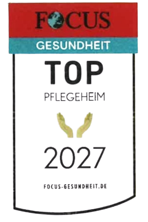 Auszeichnung Top Pflegeheim 2027 von Focus Gesundheit
